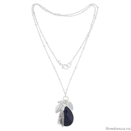 Колье Fiore Luna, NATURAL LAPIS